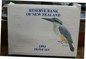 ニュージーランド準備銀行 - 1993 プルーフ 6 枚セットReserve Bank of New Zealand - 1993 Proof Set of 6 Coins