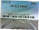 レイバーデー 1/2 価格セール - アメリカ - 1971 S クラス PCGS PR69 ワシントン クォーターLabor Day 1/2 Price Sa...