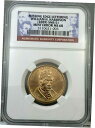 2009 SMS $1 ウィリアム ハリソン ダラー ミッシング エッジ レタリング NGC MS68 サチン仕上げ2009 SMS $1 WILLIAM Harrison Dollar Missing Edge Lettering NGC MS68 Sachin Finish
