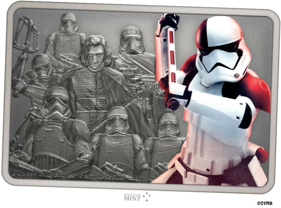  アンティークコイン コイン 金貨 銀貨  2021 Niue Star Wars Guards of Empire Executioner Trooper 1オンス シルバー コインバー- show original title