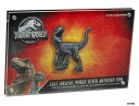 2021 ニウエ ジュラシック ワールド ブルー ヴェロキラプトル 2オンス シルバー コイン - 600 ミンテージ2021 Niue Jurassic Wo...