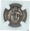 カリア ロードス島 C.300-250 BC AR Didrachm 6.07 g VF NGCCaria Isle of Rhodes C.300-250 B...