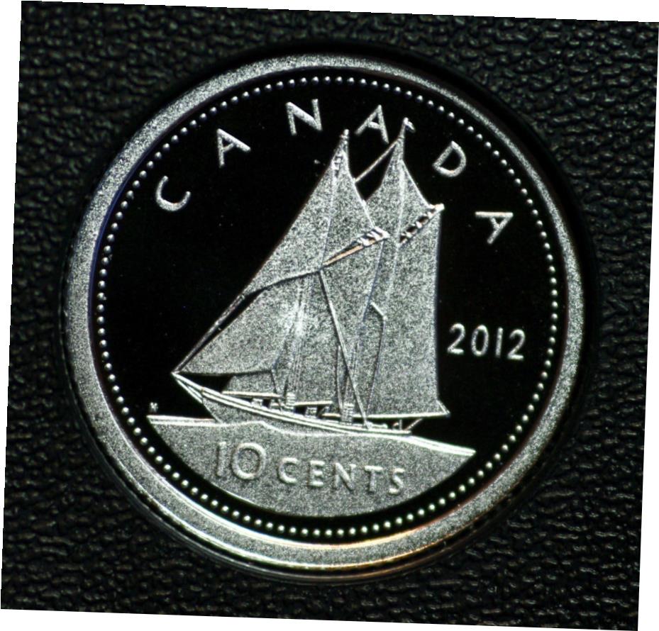 ڶ/ʼݾڽա ƥ    [̵] 2012 Canada Classic Bluenose design proof finish 10 cent pure silver - from set