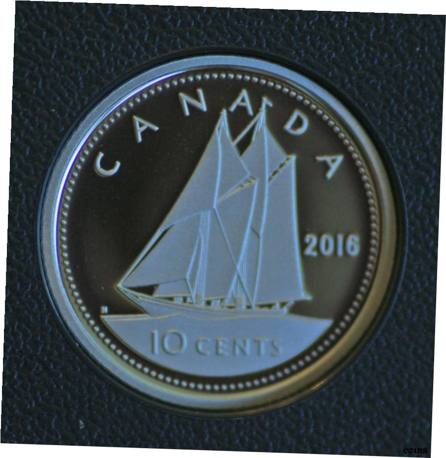 ڶ/ʼݾڽա ƥ    [̵] 2016 Canada Classic Bluenose design proof finish 10 cent pure silver - from set