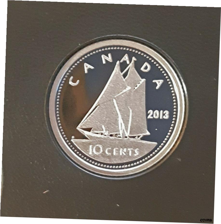 ڶ/ʼݾڽա ƥ    [̵] 2013 Canada Classic Bluenose design proof finish 10 cent pure silver - from set