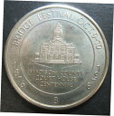 マディソン社裁判所、1976 年マディソン郡カバーブリッジ フェスティバル トークン #8!Madison Co. Courthouse, 1976 Madis...
