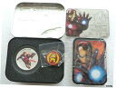 2014 ニウエ マーベル アベンジャーズ アイアンマン $2 2 ドル シルバー プルーフ コイン2014 Niue Marvel Avengers Iron Man $2 Two Dollar Silver Proof Coin