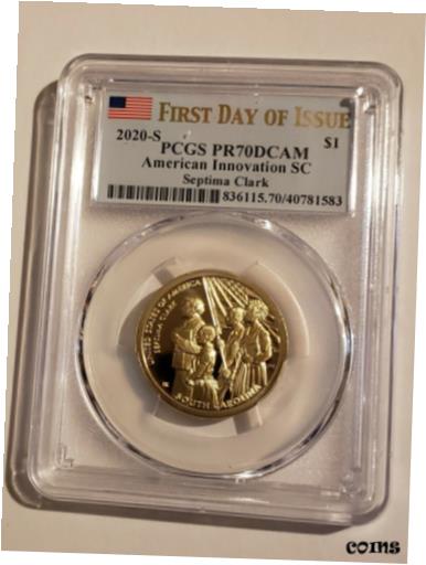2020-S ꥫ Υ١ ɥ SC ץƥ 顼 PCGS PR70 FDOI2020-S American Inn...