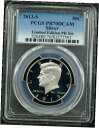 2013-S シルバー ケネディ 限定版 PR セット PR70DCAM PCGS - 必ずお読みください2013-S Silver Kennedy Limited Edition PR Set PR70DCAM PCGS - Please Read
