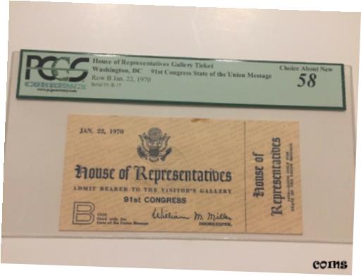  アンティークコイン コイン 金貨 銀貨  1970 President Richard Nixon State of the Union Address to Congress Pass PCGS 58