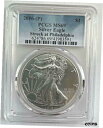  アンティークコイン コイン 金貨 銀貨  2016 American Eagle Silver Coin Philadelphia PCGS Trust Appraisal Fairness Japan