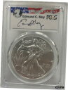  アンティークコイン コイン 金貨 銀貨  2016-W PCGS SP 70 Silver Eagle Edmond May Burnished Forst Strike Lettered Edge