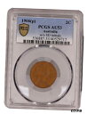 1966 オーストラリア十進数 2 セント No SD 品種 PCGS グレード a 非流通 AU531966 Australian Decimal 2 Cent No SD Variety PCGS Grade aUncirculated AU53(3)