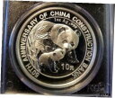 2004 中国銀 10 元パンダ建設銀行周年記念 PCGS MS 692004 CHINA SILVER 10 YUAN PANDA CONSTRUCTION BANK ANNIVERSARY PCGS MS 69