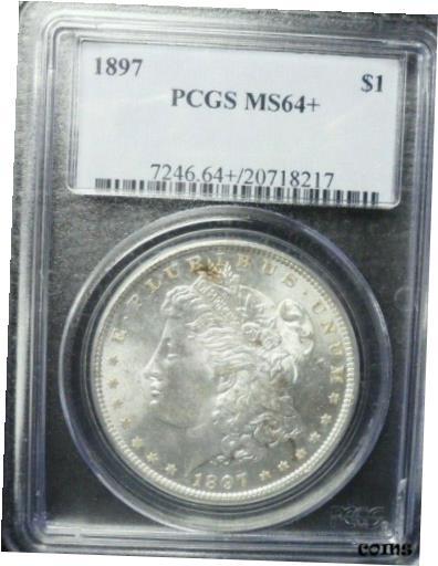 ץʡɥ꥽㤨֡ڶ/ʼݾڽա ƥ    [̵] 1897-P Morgan Dollar PCGS MS64+ ( DOLLAR PRICES ARE GOING UP!פβǤʤ96,250ߤˤʤޤ