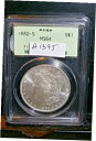 #A1395、モーガン シルバー ダラー、PCGS 1882 S MS64 オールド グリーン ホルダー#A1395,Morgan Silver Dollar,...