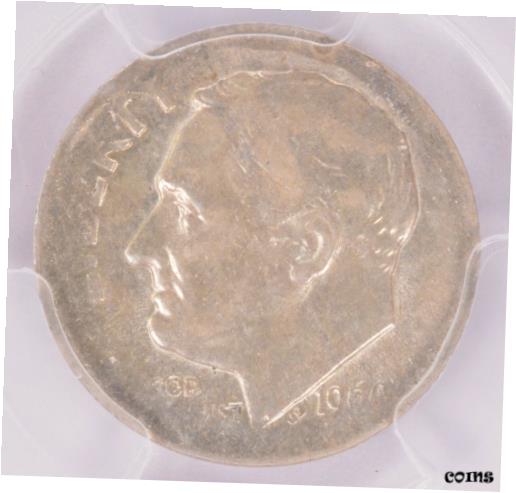 ڶ/ʼݾڽա ƥ    [̵] PCGS 10c 1960-D Roosevelt Dime Split Before Strike AU58