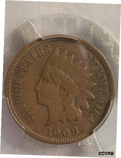 ڶ/ʼݾڽա ƥ    [̵] Small Cents Indian Head 1908 S PCGS VF-35 BN