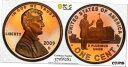 【極美品/品質保証書付】 アンティークコイン コイン 金貨 銀貨 送料無料 2009-S LINCOLN CENT PROFESSIONAL PCGS PR68RD DCAM BU UNC COLOR TONED (MR)