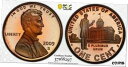 【極美品/品質保証書付】 アンティークコイン コイン 金貨 銀貨 送料無料 2009-S USA LINCOLN CENT PROFESSIONAL PCGS PR68RD DCAM BU UNC TONED COLOR (DR)