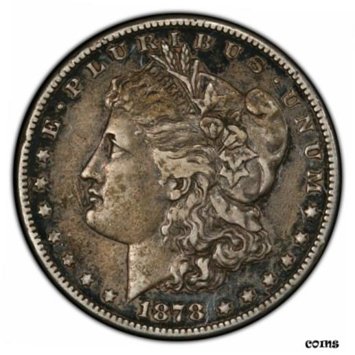  アンティークコイン コイン 金貨 銀貨  1878-S $1 PCGS Gold Shield Genuine VF Details 97 Environmental Damage 7082