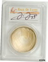 2014-P $1 シルバーベースボール PCGS MS70 - 1997 AL バッティング - 1/2 -フランク・トーマス2014-P $1 Silver Baseball PCGS MS70 - 1997 AL BATTING - 1 OF 2 -FRANK THOMAS