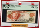 TT PK 150s 1970 PHILIPPINES BANGKO SENTRAL 20 PISO SPECIMEN PCGS 67 PPQ SUPERB※関税は当ショップ負担（お客様負担無し）※全国送料無料・海外輸送無料※商品の状態は画...