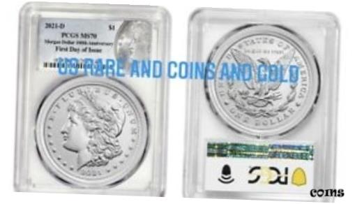 2021-D 륬 顼 D ߥ ޡ PCGS MS70 ȯ С 2021-D Morgan Dollar D...