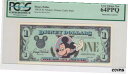 【極美品/品質保証書付】 アンティークコイン コイン 金貨 銀貨 [送料無料] 1987A $1 MICKEY DISNEY DOLLAR A00030590A PCGS 64 PPQ VERY CHOICE NEW RARITY