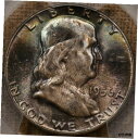 1956 FS-401 "Bugs" フランクリン ハーフ、PCGS MS65+ CAC、素晴らしい色!DavidKahnRareCoins1956 FS-401 "Bugs" Franklin half, PCGS MS65+ CAC, great color!DavidKahnRareCoins