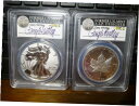 2019 プライド オブ ツー ネイション セット - FDOI - PCGS PR 70 - ゲイリー ホイットリー サイン入り2019 Pride of Two Nations Set - FDOI - PCGS PR 70 - Gary Whitley Signed(3)