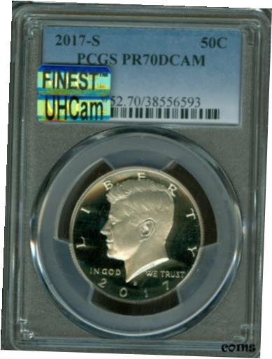 ڶ/ʼݾڽա ƥ    [̵] 2017-S CLAD KENNEDY HALF PCGS PCGS PR70 DCAM MAC UHCam FINEST SPOTLESS Pop-145*