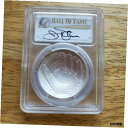 2014P PCGS MS70 野球 HOF ジム パーマー 手書き 1 ドル銀貨2014P PCGS MS70 Baseball HOF Jim Palmer Hand Signed 1 Dollar Silver Coin