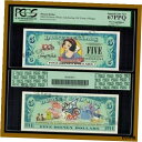 【極美品/品質保証書付】 アンティークコイン コイン 金貨 銀貨 [送料無料] Disney 5 Dollars, 2002 