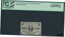 FR1227 第 3 号 フラクショナル 3?暗い背景 PCGS 64 PPQ PL # AT U.R. HV8026FR1227 3RD ISSUE FRACTIONAL 3? DARK BACKGROUND PCGS 64 PPQ PL # AT U.R. HV8026