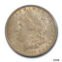 1897 O $1 モルガン ドル PCGS AU 58 未流通のオリジナル トーンについて1897 O $1 Morgan Dollar PCGS AU 58 About Uncirculated Original Toned(3)