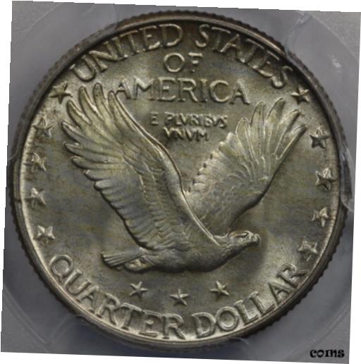 【極美品/品質保証書付】 アンティークコイン コイン 金貨 銀貨 [送料無料] 1930 25C Standing Liberty Quarter PCGS MS 66 FH 2