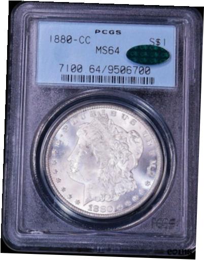 ڶ/ʼݾڽա ƥ    [̵] 1880-CC Morgan Dollar PCGS MS6...