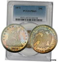 1872 25C PCGS Proof PR 65 (Rainbow Color Tone) Liberty Seated Quarter※関税は当ショップ負担（お客様負担無し）※全国送料無料・海外輸送無料※商品の状態は画像をご確認下さい（極美品・目立った汚れ無し）※輸入品の為英語表記となります※その他ご不明点はお気軽にお問合せ下さい！[ご購入前に必ずお読み下さい]親切丁寧に、商品到着までサポート対応させていただきます。■パソコンの画像・画質により色や素材感が、実際の商品と多少異なる場合がございますので予めご了承くださいませ。■お客様のご都合（程度の解釈相違を含む）による商品のご購入後のキャンセル返品は、原則としてお受け致しておりません。未払いのまま2日以上連絡が取れない場合はキャンセルさせて頂きます。その場合、事務局側が自動的に「非常に悪い」の評価を付けてしまいますのでご注意ください。※お支払い頂いた場合は連絡は不要です。※他ショップでも販売しておりますので、稀に在庫がない場合がございます。■不具合での返品は箱などすべてが到着時の状態になるものに限らせていただきます。※当店では不良品はすべて現物確認と不具合の確認を行い対応をさせて頂いております。■お客様のご都合によるご注文確定後の商品のキャンセルにつきましては承っておりません。また、ご入金確認後、またはご決済完了確認後のキャンセルにつきましては、ご注文総額の30％のキャンセル料をご請求させていただきます。■領収書二重発行やトラブル防止のため、領収書発行は行っておりません。事務局側が発行している「支払い明細」が正式な支払い証明となります。支払い明細画面を印刷したものが領収書の代わりになることを各税務署に確認済みです。■年末年始・連休の発送は、業者も休みになる関係でいつもより遅れます。■輸送時の破損の場合は配送業者への報告を行って下さい。報告なしでの対応はできません。■日祝日は定休日とさせていただいております。連絡・発送が出来ませんのであらかじめご了承お願いいたします。■内容は必ずお読みになってからお買い求め下さいますようお願い致します。※在庫状況は常に更新をしておりますが、当社は複数店舗で在庫を共有しているため、ご注文を頂きましても稀に欠品している場合がございます。その際は誠に申し訳ございませんが、その旨をメールまたはお電話にてご連絡させていただきます。ご理解いただけますようお願い申し上げます。親切・丁寧にお取引させていただきますのでよろしくお願いします。 品質保証について 当店の商品の、品質保証についてご紹介いたします。 ▽品質保証書 お買い上げいただく全ての商品に「WORLD RESOURCE品質保証書」をおつけいたします。 これは、WORLD RESOURCEが販売した商品であることを保証するものです。大切に保管してください。 ▽標準保証に関して 当店でご購入頂きました商品は7日以内の標準保証サービスが付属致します。 ※ご購入日につきましては、製品の品質保証書に記載の日付にて確認させていただきます。 ※保証は通常利用時のみの対応となります。 ※ご購入日の確認を致しかねる場合は有償となります。品質保証書は大切に保管して下さい。POINT01　品揃え一番店を目指して 「期待に答えるお店づくりと、時代に合わせたサービスをご提供致します。」 POINT02　多種多様な商品レパートリー 「幅広く、世界の商品をご用意しております。」 POINT03　きっと見つかる！新しい発見 「テレビや雑誌で紹介されたアイテムもいちはやく。」 モットー：丁寧な接客対応 その道数十年のスタッフだからこそできる、“豊富な知識”に基づく商品のご提案。 お探しの商品はお気軽にスタッフにお尋ねください。 「以前は、商品ページあったけど、、、見つからない。」 「初めてアンティークコインの購入をしますが大丈夫ですか？」 「この年代の商品を探していますが、おすすめはありますか？」 「友人にアンティークコインを送りたいけど、おすすめありますか？」 等など、困ったときの質問にも、しっかり対応・お調べ致します。 取寄せ、取り置き等もできますので、商品一覧で見つからなかった商品でも、 スタッフまでお気軽にご相談下さい。 【お問い合わせはお気軽にどうぞ】 suport@world-resource.net