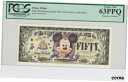 【極美品/品質保証書付】 アンティークコイン コイン 金貨 銀貨 [送料無料] Disney Dollar 2005 A $50 Mickey Mouse A00008167 PCGS 63 PPQ Choice New