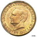 【極美品/品質保証書付】 アンティークコイン 金貨 NQC 1917 G 1 McKinley Gold Dollar MS 67 Rare Graded 送料無料 gof-wr-8392-1622