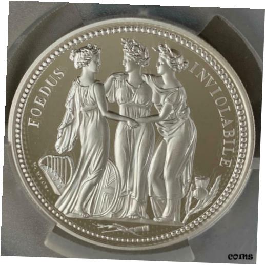  アンティークコイン 銀貨 2020 Three Graces 5 Silver Coin Alderney PCGS PR70  #sct-wr-8430-1146