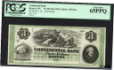 ץʡɥ꥽㤨֡ڶ/ʼݾڽա ƥ Ų $3 1860's The Continental Bank - Boston, Mass PCGS 65 PPQ - GEM POLAR BEAR NOTE [̵] #oot-wr-8433-621פβǤʤ2,080,750ߤˤʤޤ