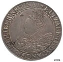 【極美品/品質保証書付】 アンティークコイン 銀貨 Great Britain 1601 Elizabeth I (1558-1603) Silver Crown PCGS VF-30 送料無料 sot-wr-8433-623