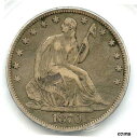  アンティークコイン 銀貨 1870-CC Liberty Seated Silver Half Dollar, PCGS XF-30, Affordable Rare CC Coin!  #sct-wr-8434-1529