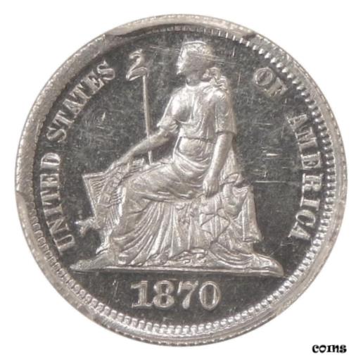 ڶ/ʼݾڽա ƥ Ų 1870 J-835 10c PCGS PR-64 CAMEO ~ LOW POP SEATED LIBERTY DIME PATTERN ~ (GRCON) [̵] #oot-wr-8434-1900