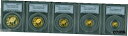 1986-P 5 コイン プルーフ ゴールド セット パンダ 100Y 50Y 25Y 10Y 5Y PCGS PR69 PF69 中国 !1986-P 5-C...