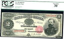 【極美品/品質保証書付】 アンティークコイン 硬貨 1890, $2 FR-355 Large Size Treasury PCGS 30 [送料無料] #oot-wr-8434-3757