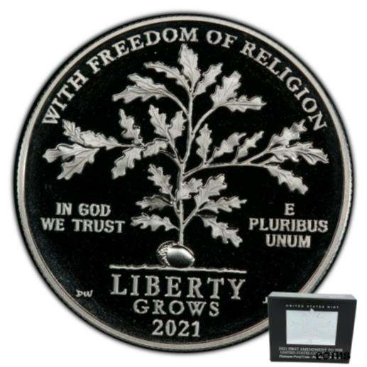 ץʡɥ꥽㤨֡ڶ/ʼݾڽա ƥ    [̵] PCGS 2021-W PR69DCAM Freedom of Religion First Strike Platinum Eagle $100 CoinפβǤʤ645,750ߤˤʤޤ