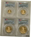 2021-W 4コイン タイプ2 アメリカン ゴールド イーグル セット PCGS PR70 DCAM ファースト ストライク2021-W 4 Coin Typ...
